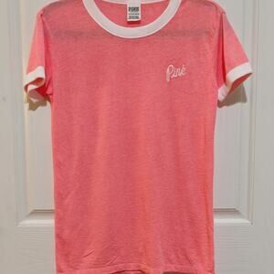 PINK Victoria’s Secret Crew Neck T-Shirt Size XS